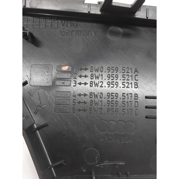 Maçaneta Dianteira Esquerda C Botão  Audi A5 2.0 2019 2022