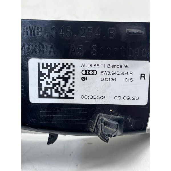 Acabamento Da Lanterna Direita Da Audi A5 2018 A 2023