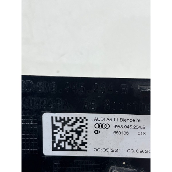 Acabamento Da Lanterna Direita Da Audi A5 2018 A 2023