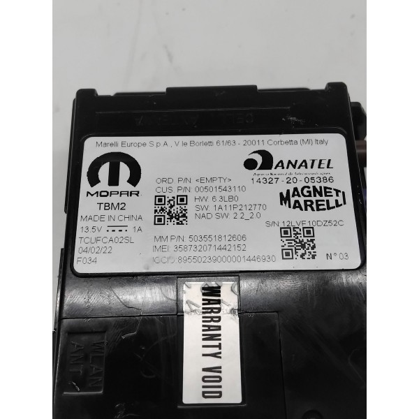 Módulo Do Arla 32 Jeep Compass Comander 2018 A 2025