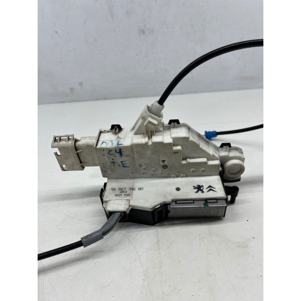 Fechadura Porta Traseira Esquerda Citroen C4 2007 A 2012