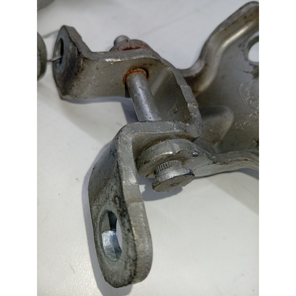 Par Dobradiça Porta Dianteiro Esq. Ford Fiesta 2003 A 2014