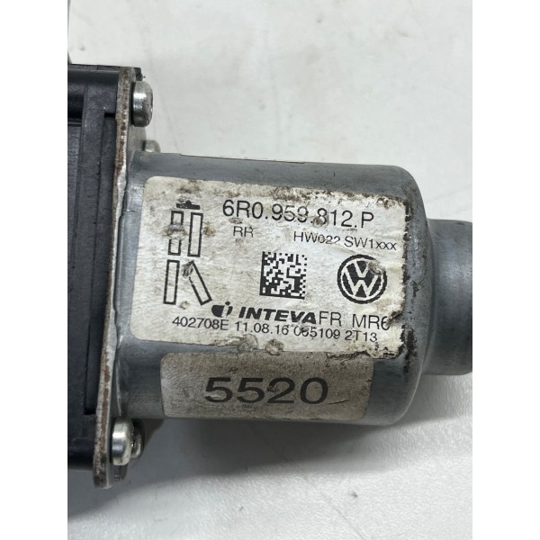 Motor Máquina Vidro Traseiro Direito Amarok V6 2017 A 2023