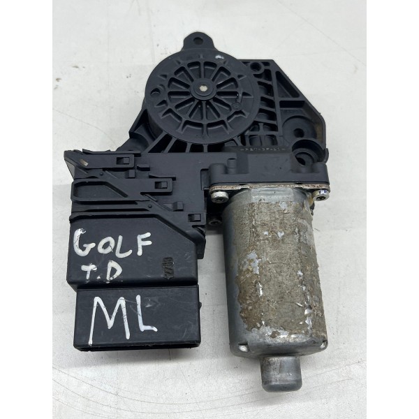 Motor Vidro Traseiro Esquerdo Volkswagen Golf 2002 A 2006