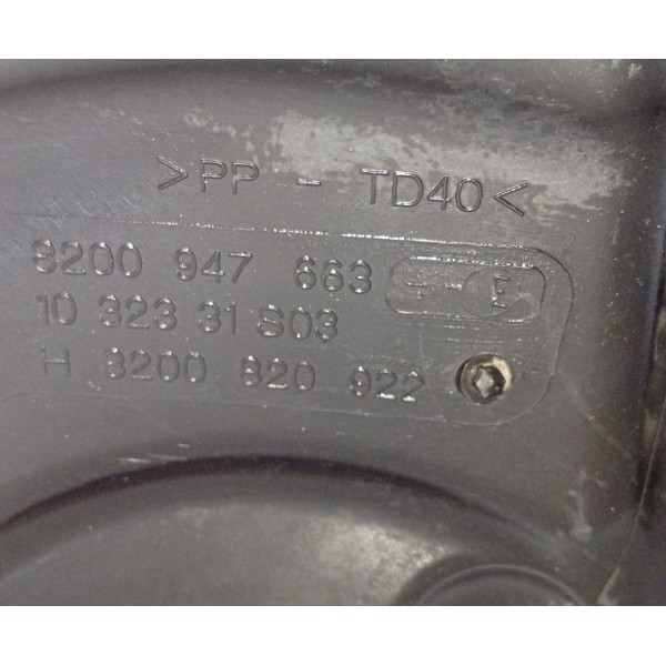 Caixa Filtro Ar  Renault  Fluence 2.0 2011 A 2017