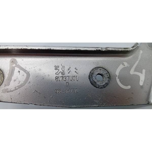 Dobradiça Direita Capô Citröen C4 2007 A 2013