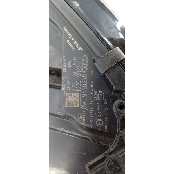 Par De Farol Direito Audi A5 S5 Rs5 Full Led 2016 A 2020 Ambos Lados