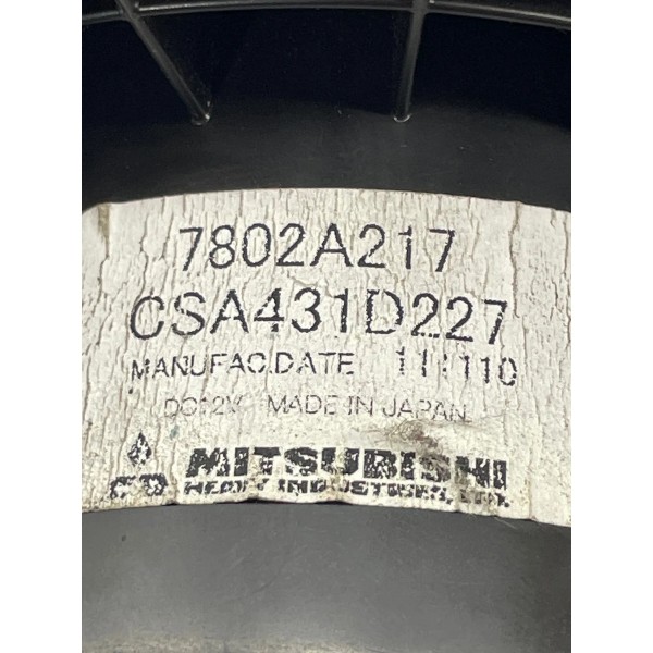 Motor Ventilador Ar/condicionado Mitsubishi Asx 2014 A 2015