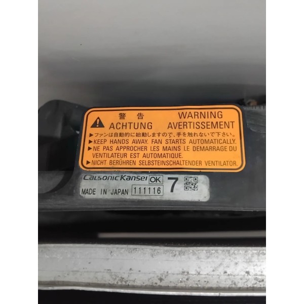 Radiador Com Eletro Ventilador Mitsubishi Asx 2014 A 2015