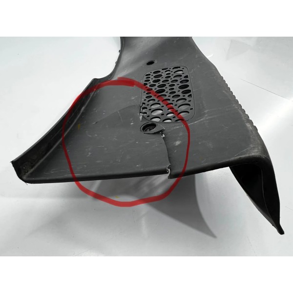 Moldura Painel Tras Porta Malas Fiat Palio 2012