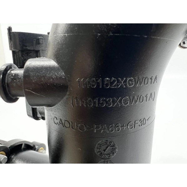 Duto Com Mangueira Intercooler Mitsubishi Asx 2014 A 2015