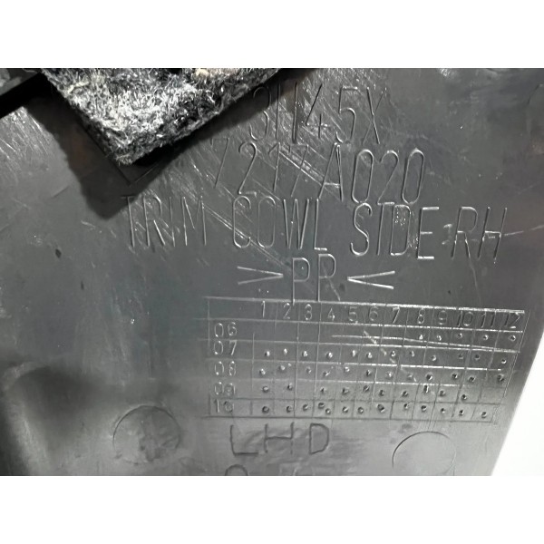 Acabamento Soleira Lateral D.d  Mitsubishi Asx 2014 A 2015