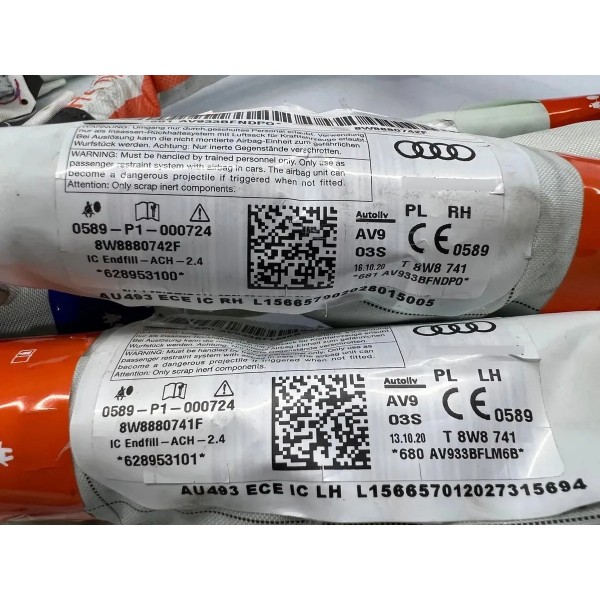 Par De Cortina Airbag 8w8880741f Audi A5 2021 A 2022