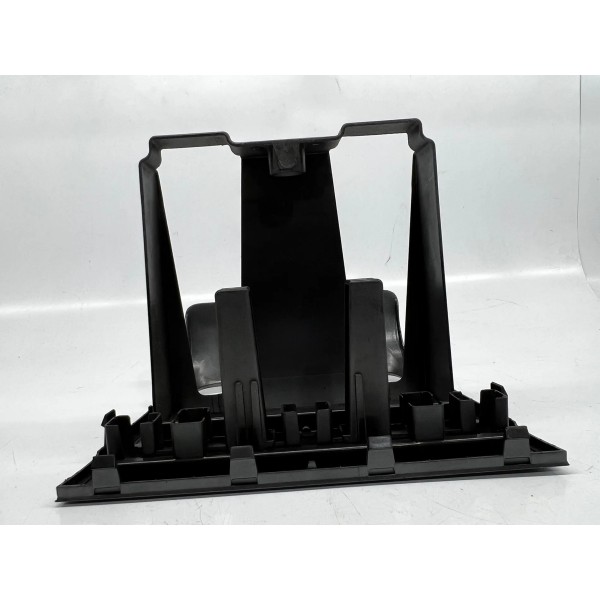 Moldura Central Painel Volkswagen Voyage 2008 A 2012 Cinza-escuro