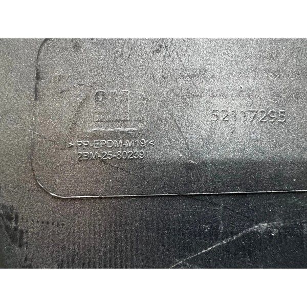 Capa Parachoque Tras. Chevrolet Onix 2013 A  2016 Cinza