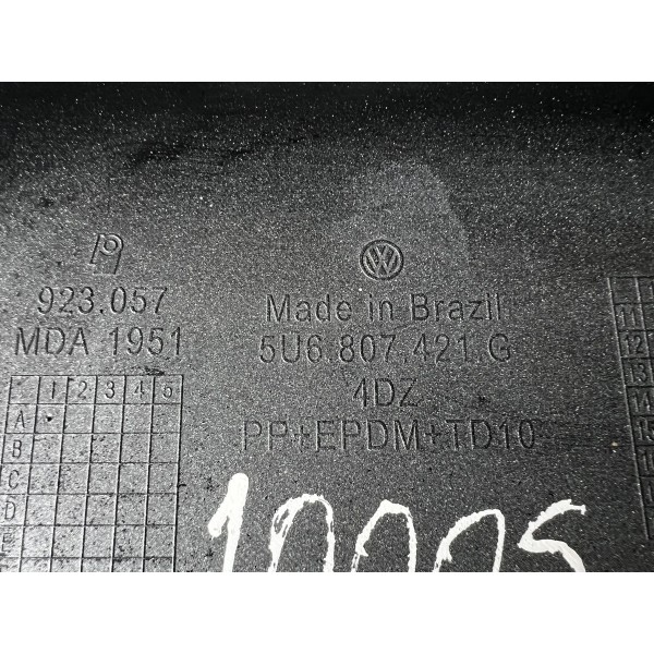 Para-choque Traseiro Volkswagen Gol 2012 A 2016