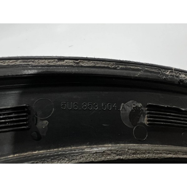 Moldura Para Lama Traseiro Dir Volkswagen Gol   2017 A 2022