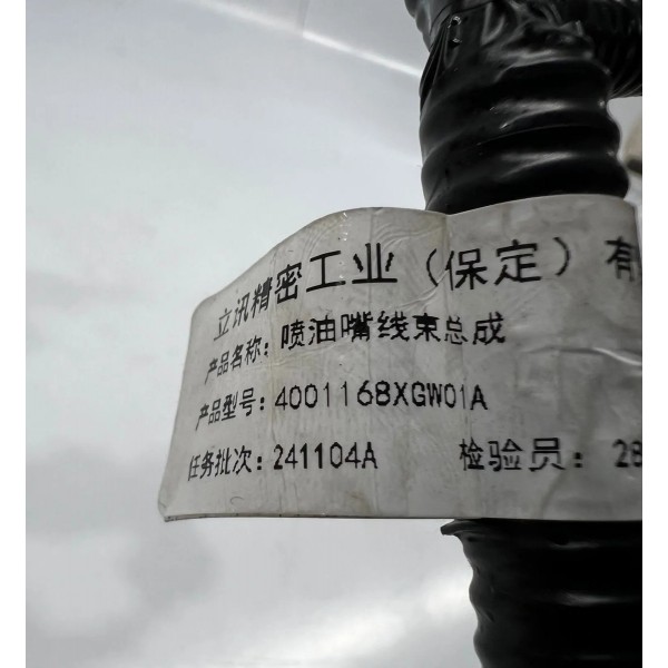 Flauta Bomba E Bicos Da Haval 2023 A 2025 4001168xgw01a