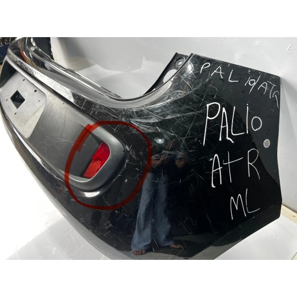 Para Choque Traseiro Fiat Palio 2013 A 2017