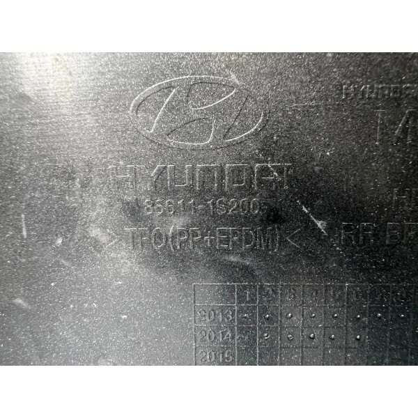 Parachoque Traseiro Hyundai Hb20 Sedan 2013 A 2016