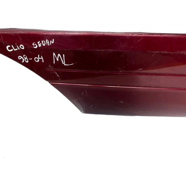 Parachoque Traseiro  Renault Clio Sedan 1999 A 2003