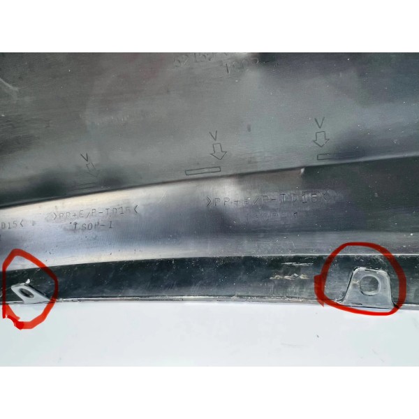 Parachoque Traseiro Toyota Corolla 2013 A 2015