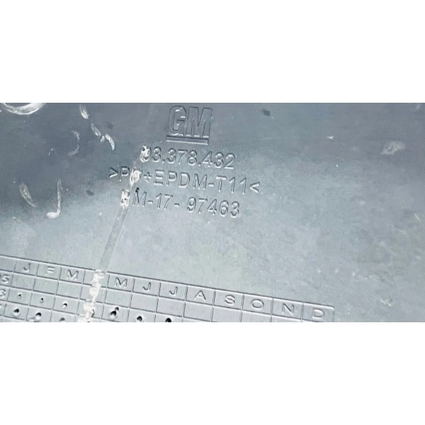 Parachoque Traseiro Chevrolet Celta 2007 A  2011