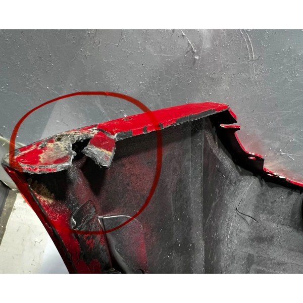 Parachoque Traseiro Ford Fiesta 2008 A 2014