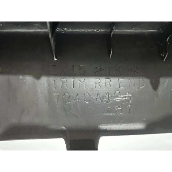 Acabamento Soleira Porta Malas Mitsubishi Asx 2014 A 2015