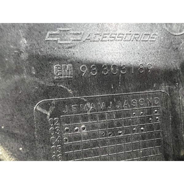 Spoiler Saia Lateral Esquerda Chevrolet Celta 2000 A 2006