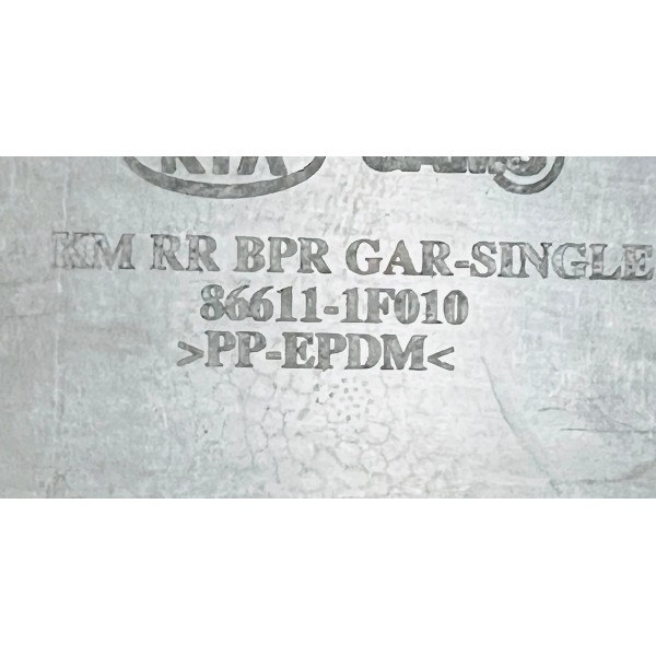 Capa Parachoque  Kia Sportage 2005 A 2010