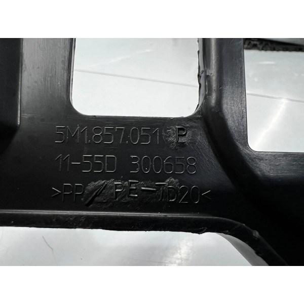 Moldura Inferior Painel Central Volkswagen Tiguan 2011