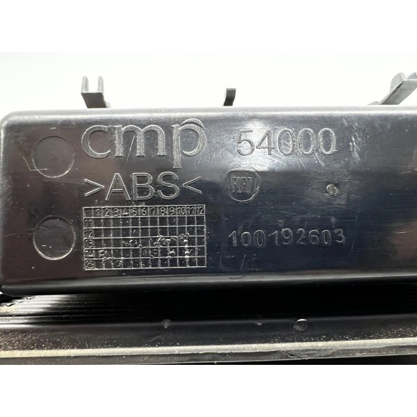 Porta Objetos Fiat Strada Aventure 2014 A 2018 Preto