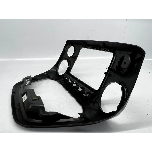 Moldura Painel Central Volkswagen Amarok 2010 A 2016 Preto