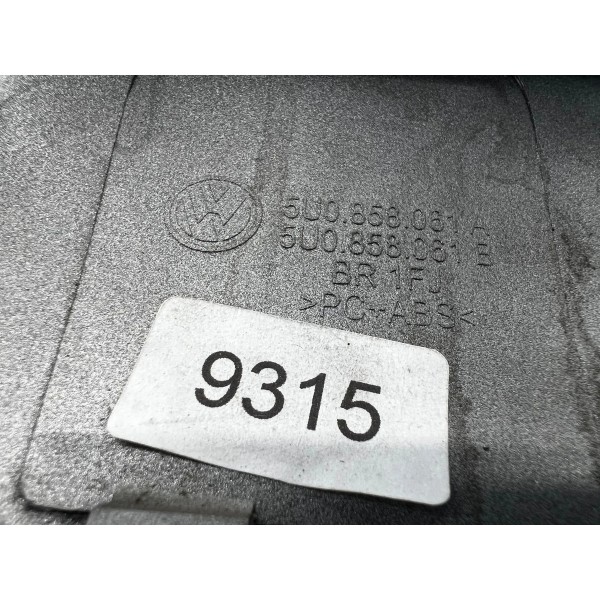 Moldura Central Painel Vw Voyage 2008 A 2012 Cinza