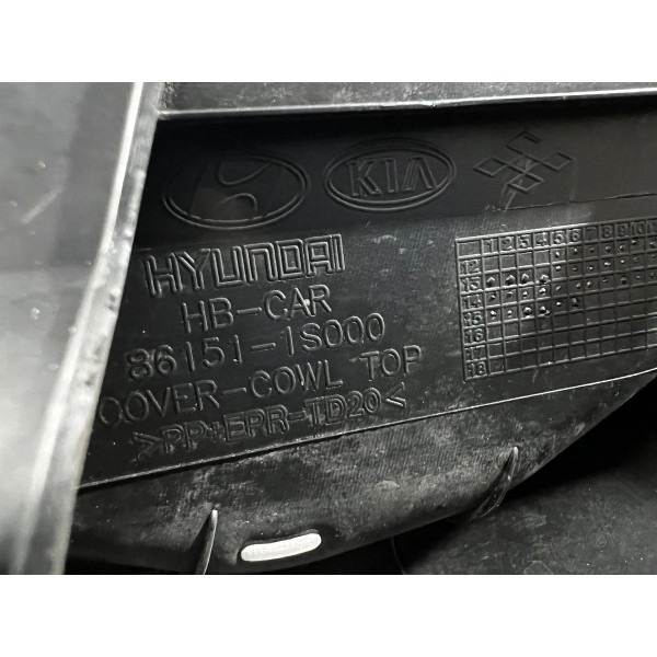 Churrasqueira Acab. Fro. Parabrisa Hyndai Hb20 2013 A 2019