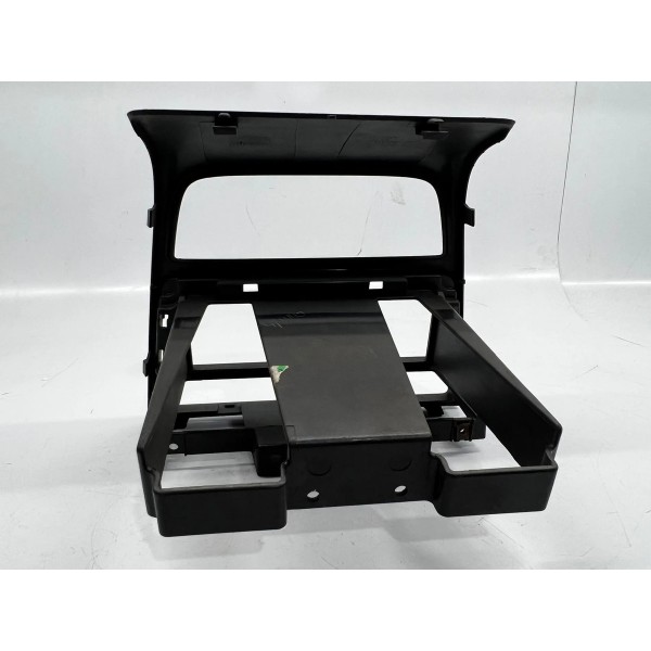 Moldura Painel Central Rádio Volkswagen 2013 A 2016 Preto