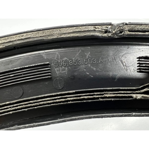 Moldura Paralama Tras. Esquerdo Volkswagen  Gol  2010 A 2013