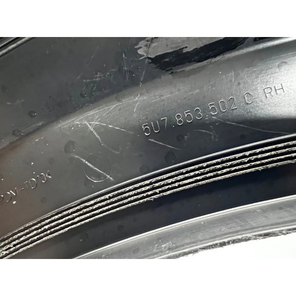 Moldura Paralama Dian. Dir. Volkswagen Saveiro 2017 A 2021