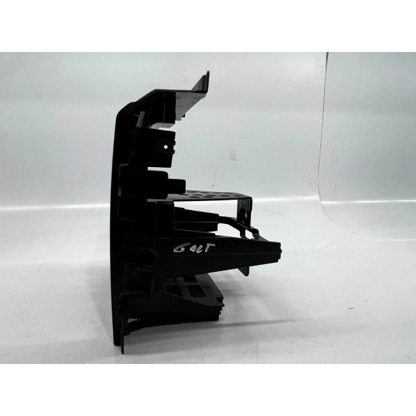 Moldura Ar Cond. Painel Central Volkswagen Golf 1999 A 2007 Preto