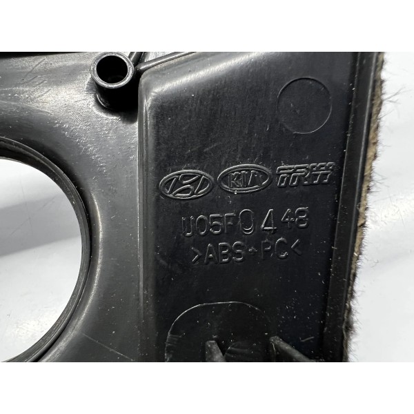 Moldura Central Painel Hyundai I30 2010 A 2012 Preto