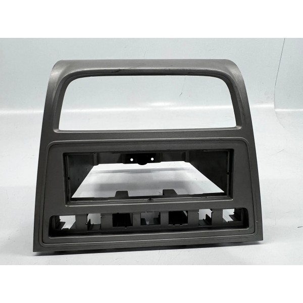 Moldura Central Painel Volkswagen Voyage 2008 A 2012 Cinza-escuro