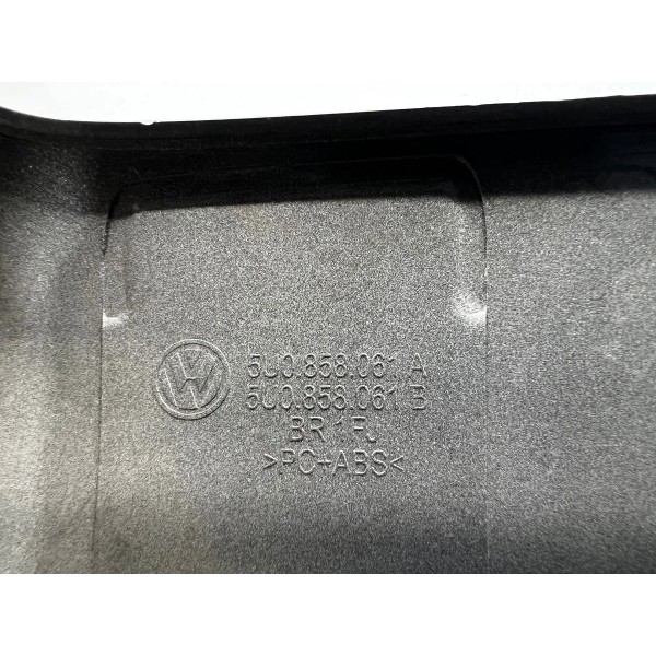 Moldura Central Painel Volkswagen Voyage 2008 A 2012 Cinza-escuro