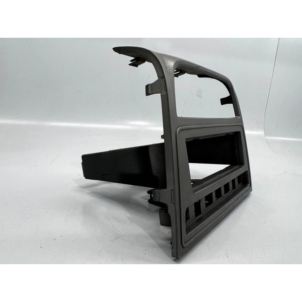 Moldura Central Painel Volkswagen Voyage 2008 A 2012 Cinza-escuro