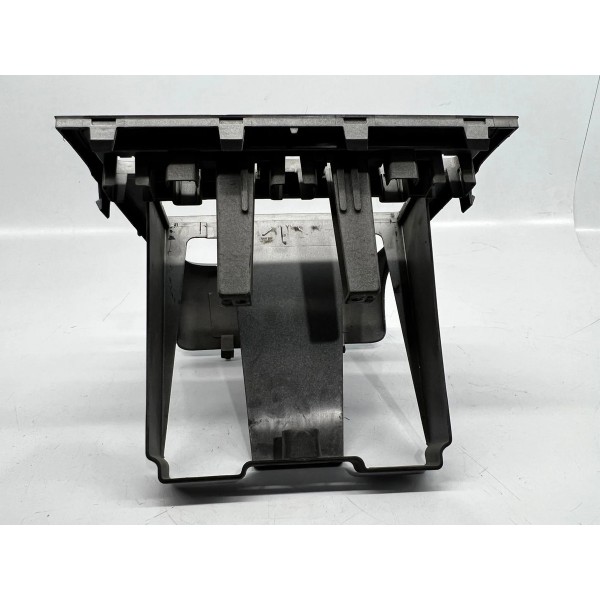 Moldura Central Painel Volkswagen Voyage 2008 A 2012 Cinza-escuro