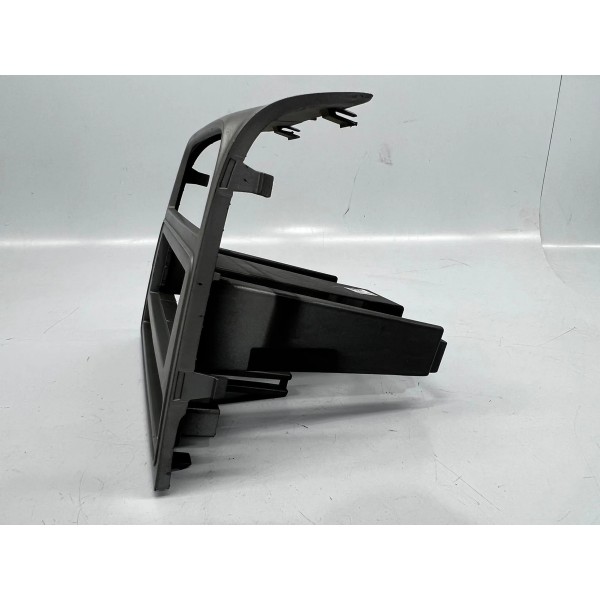 Moldura Central Painel Volkswagen Voyage 2008 A 2012 Cinza-escuro