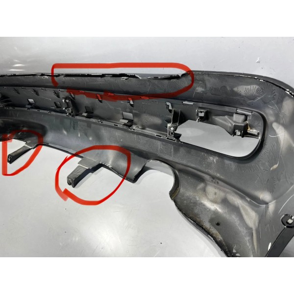 Capa Parachoque Traseiro Peugeot 207 Hatch 2008/2012 7410hc