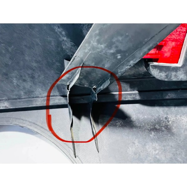 Parachoque Traseiro Fiat Idea Adventure 2011 A 2016