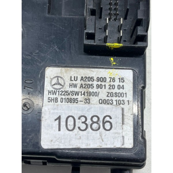 Módulo Ar Condicionado Mercedes-benz C200 2015 A 2018