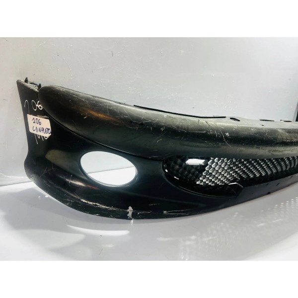 Parachoque Dianteiro Peugeot 206 Com Grade Furo 2004 A 2010